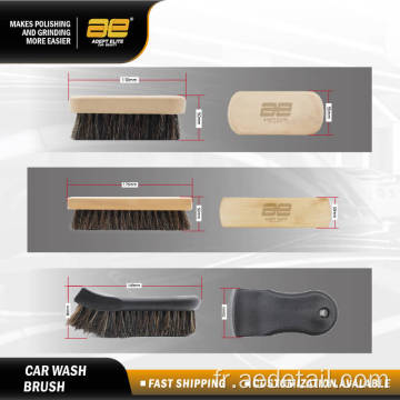 Brosse de détail automobile de haute qualité 100% hardhair